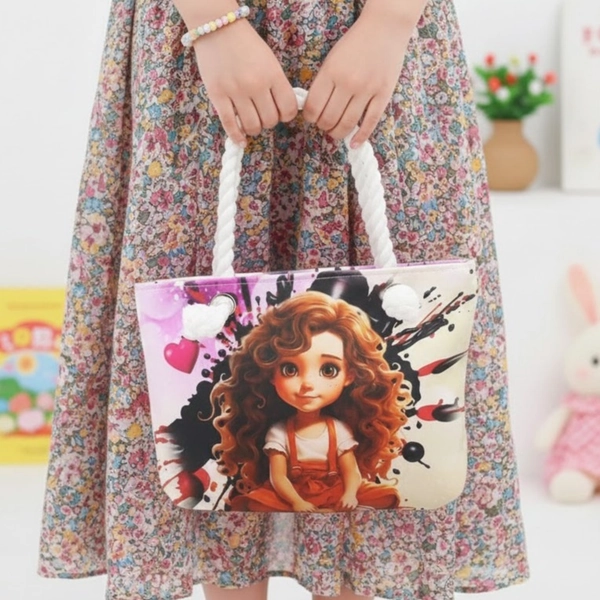 کیف دستی دخترانه مدل عروسکی